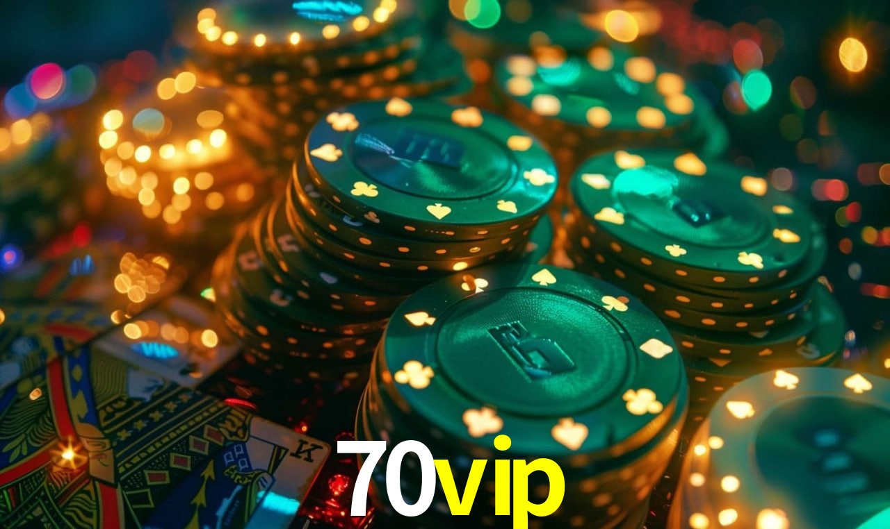 Aplicativo móvel 70vip para iOS e Android
